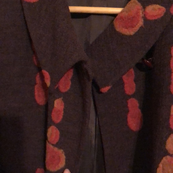 Vintage 100% Wool Coat Jacket From the Set - Picture 5 of 7